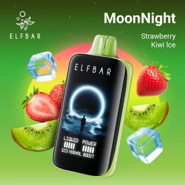 Elf Bar Moon Night 40K – Strawberry Kiwi Ice