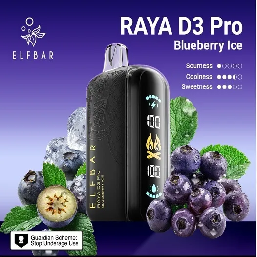 Elfbar RAYA D3 Pro - Blueberry Ice
