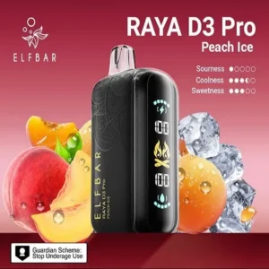 Elfbar RAYA D3 Pro – Peach Ice