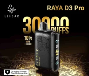 Elf Bar Raya D3 Pro 30K Puffs – Coffee