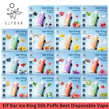 Elfbar ice king 30 k - Ribena lychee